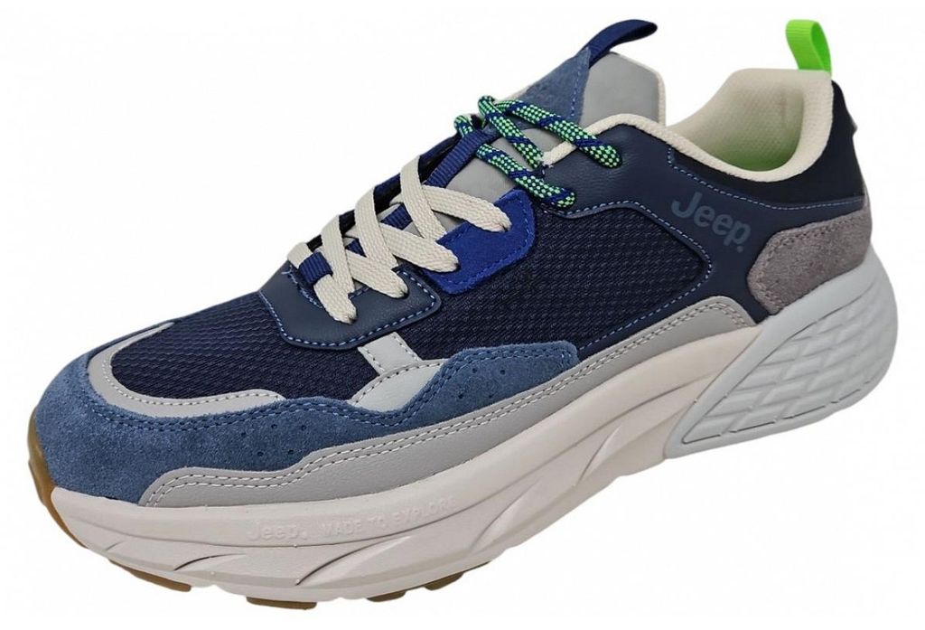 Jeep Groove Sneaker Blau in Gr. 46