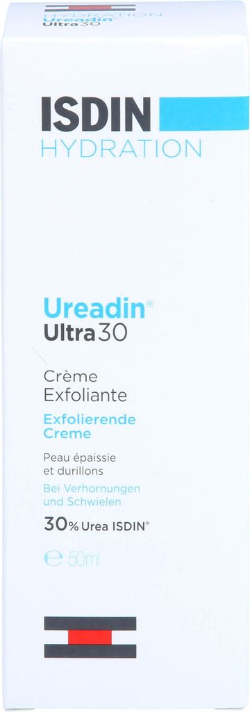 Isdin Ureadin ultra 30 exfolierende Creme 50 ml Produktbild 