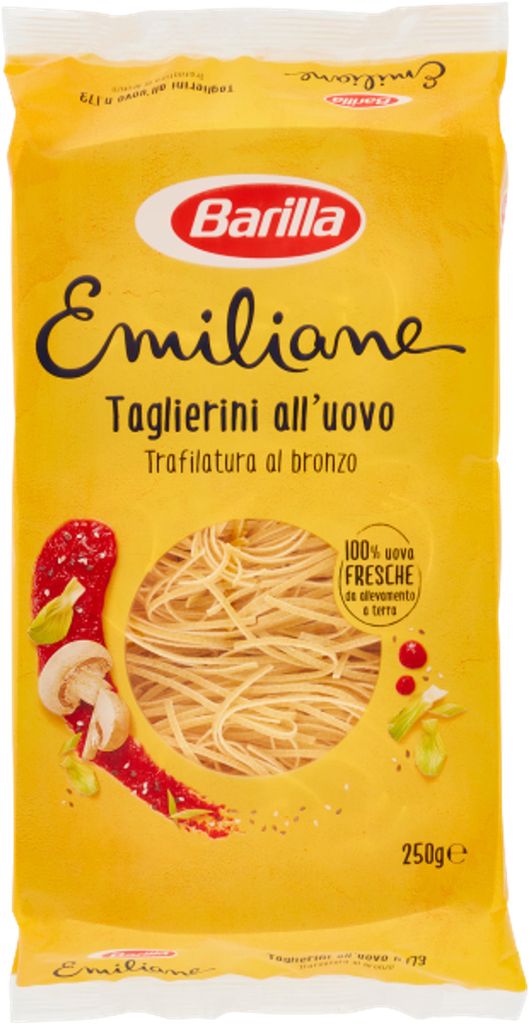 Tagliatelles aux œufs Barilla, saveur Emilie, 250 g Image du produit 