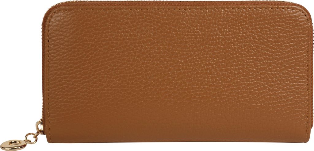 Cluty Geldbörse Damen 020597 cognac