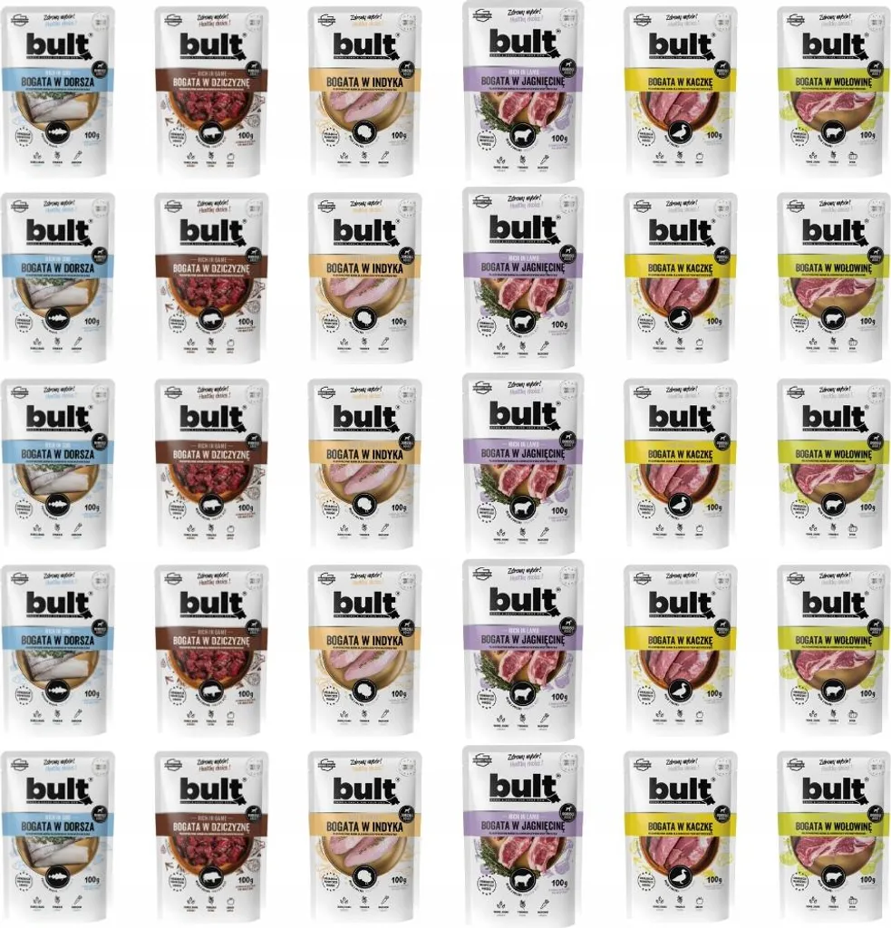 Bult Gourmet per Cani: Set 30x100g Mix Sapori per una Dieta Dinamica