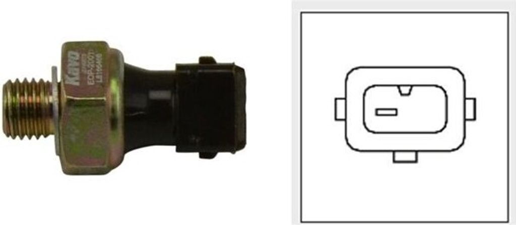 KAVO PARTS EOP-2001 Öldruckschalter Öldrucksensor für OPEL Omega B Limousine (V94) Omega B Caravan (V94) für BMW 3 Touring (E91) 3 Limousine (E90)