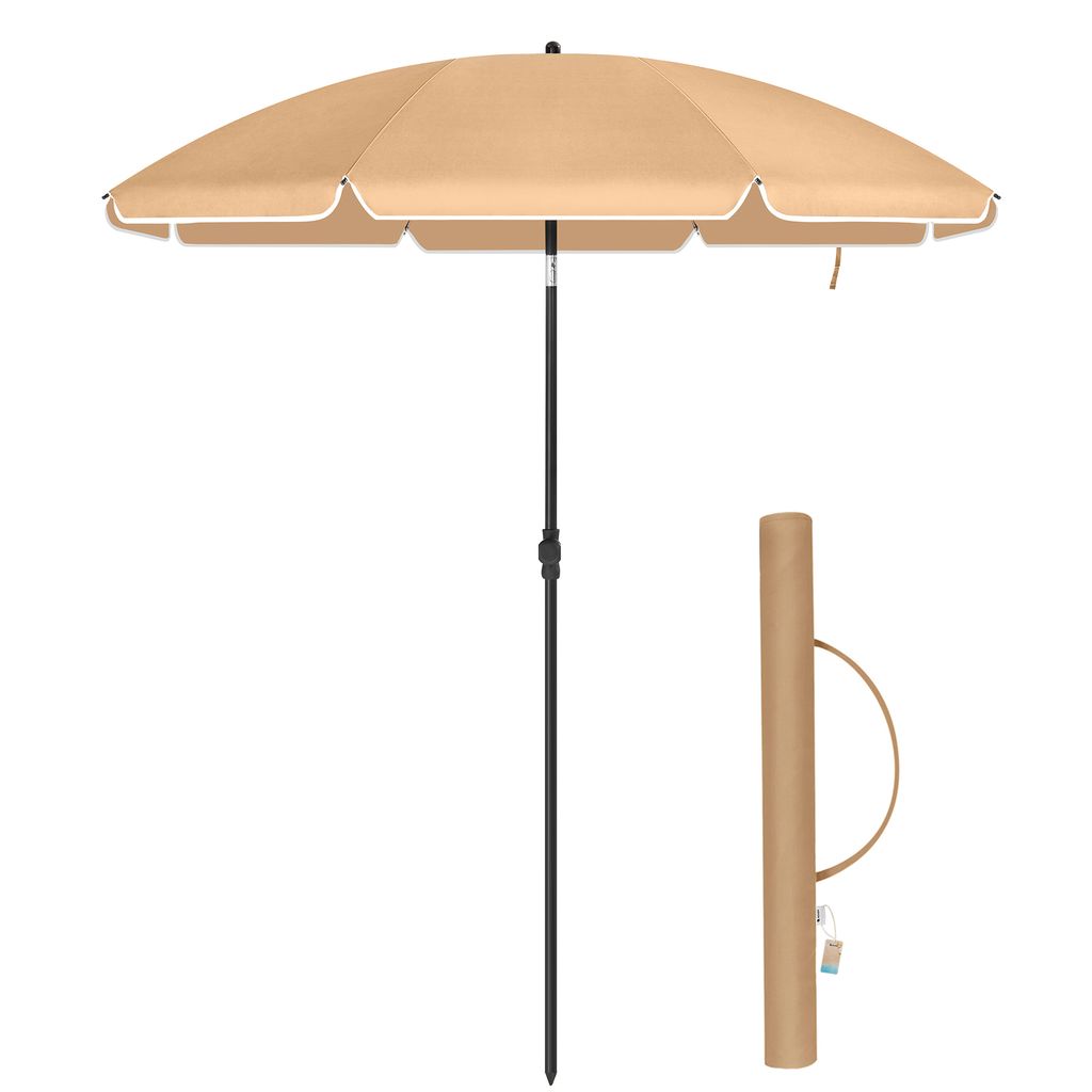 Stock Sonnenschirm - 160 cm Durchmesser - Runder / Produktbild 
