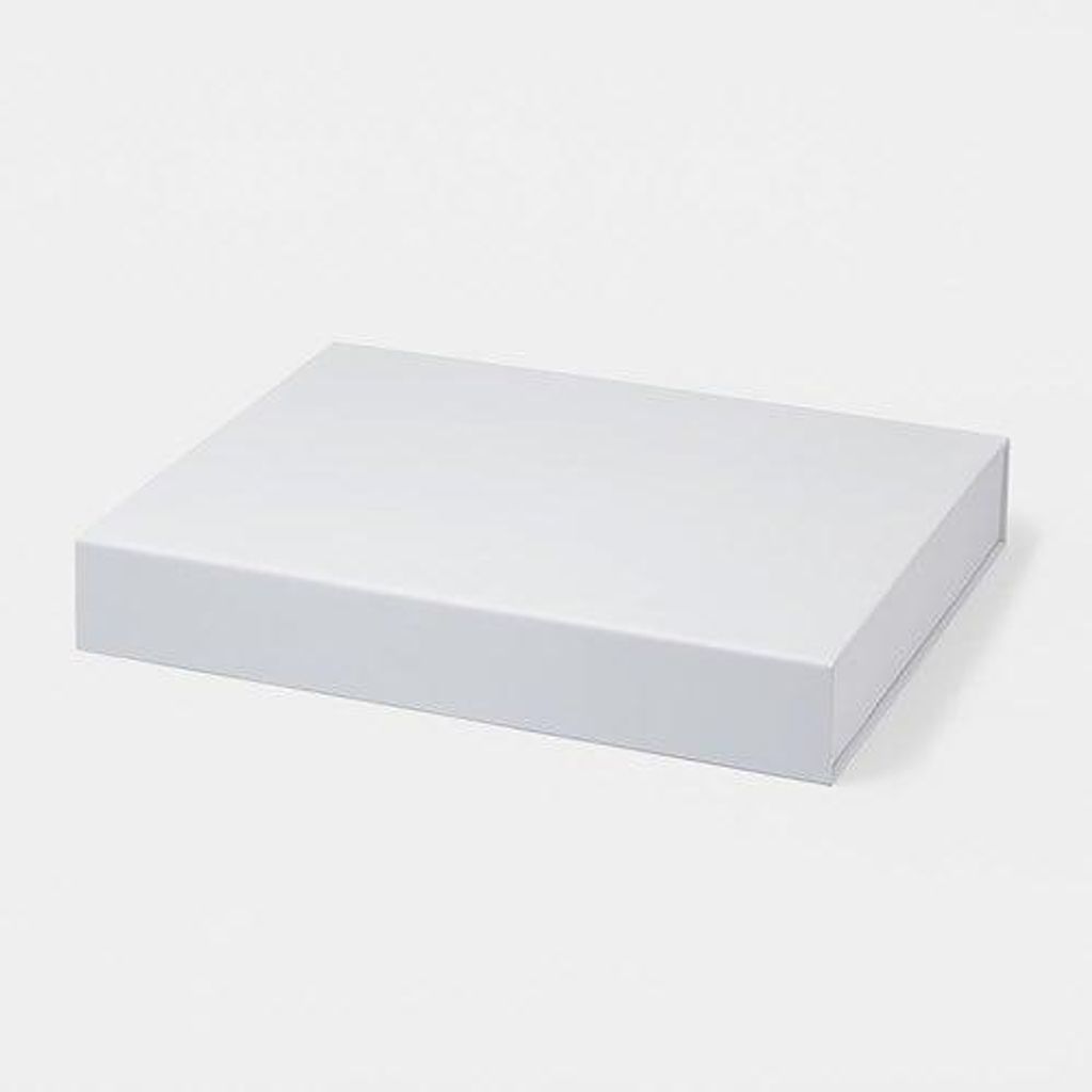 Pudełko Magnetyczne Białe 330x255x45 zew A4 Ozdobne Zdjęcie produktu 