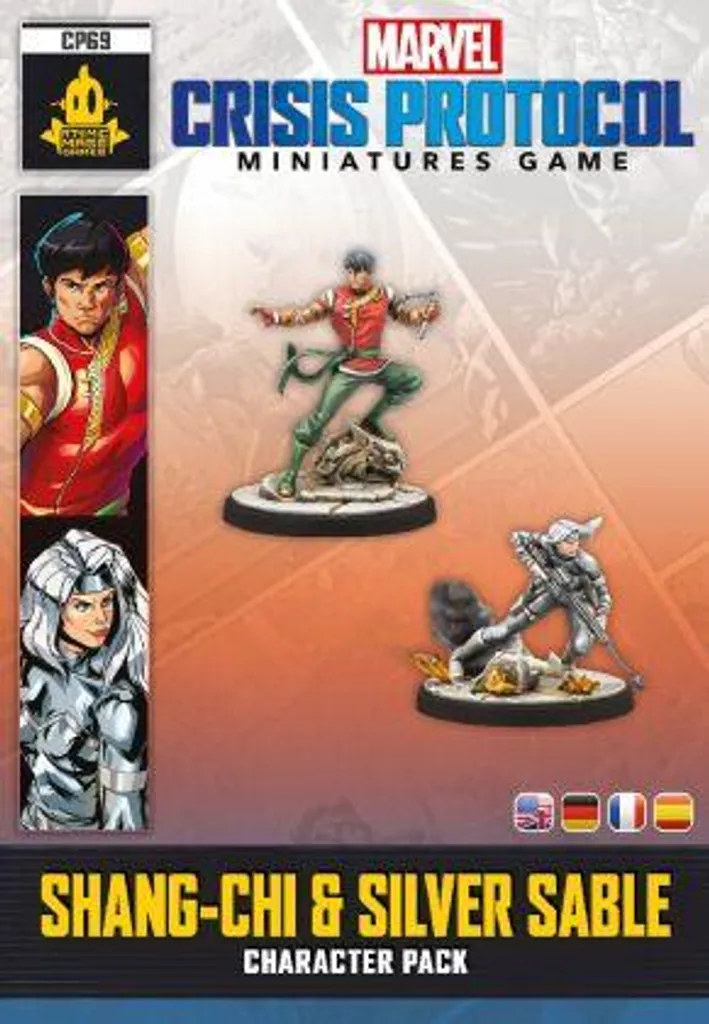 Figurines de Jeu Marvel Crisis Protocol Shang-Chi et Silver Sable Set