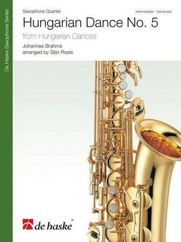 Johannes Brahms Hungarian Dance No. 5Saxophonquartett
