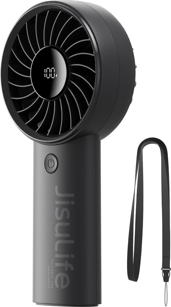 JisuLife Life4, Czarny, 17,5 h, Wentylator ręczny, 1 szt., Zdjęcie produktu 