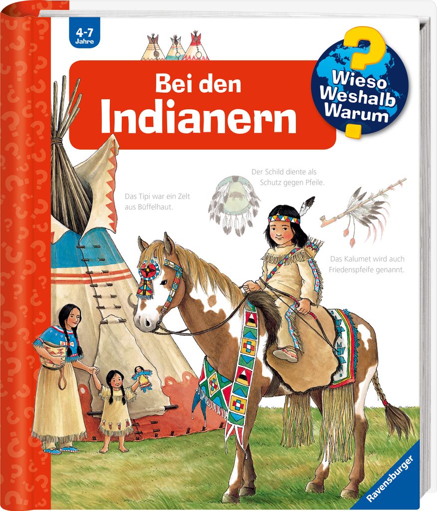 Wieso? Weshalb? Warum?, Band 18: Bei den Indianern Produktbild 