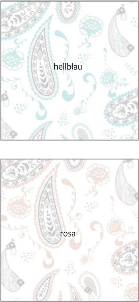 Eleganter Damen Pyjama Schlafanzug mit Bündchen im Paysley Design und Knopfleiste am Hals ; rosa , 40/42