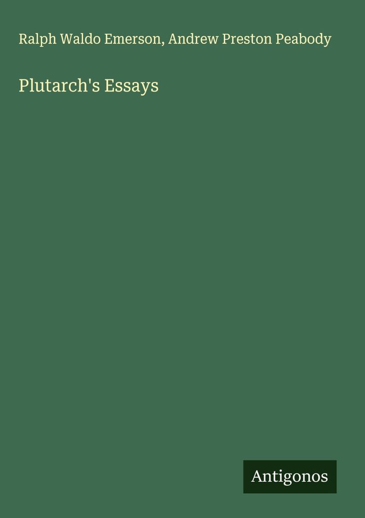 Plutarchs Essays