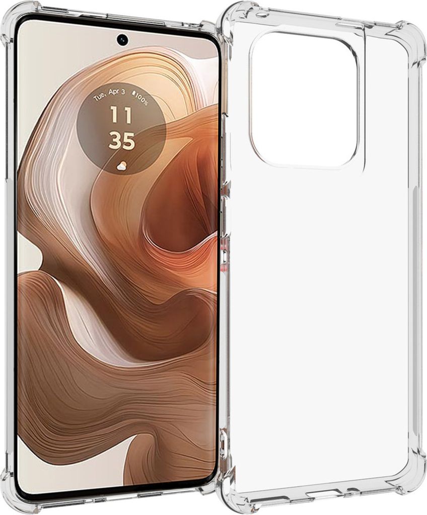imoshion Shockproof Case Motorola Edge 50 Ultra - Transparent