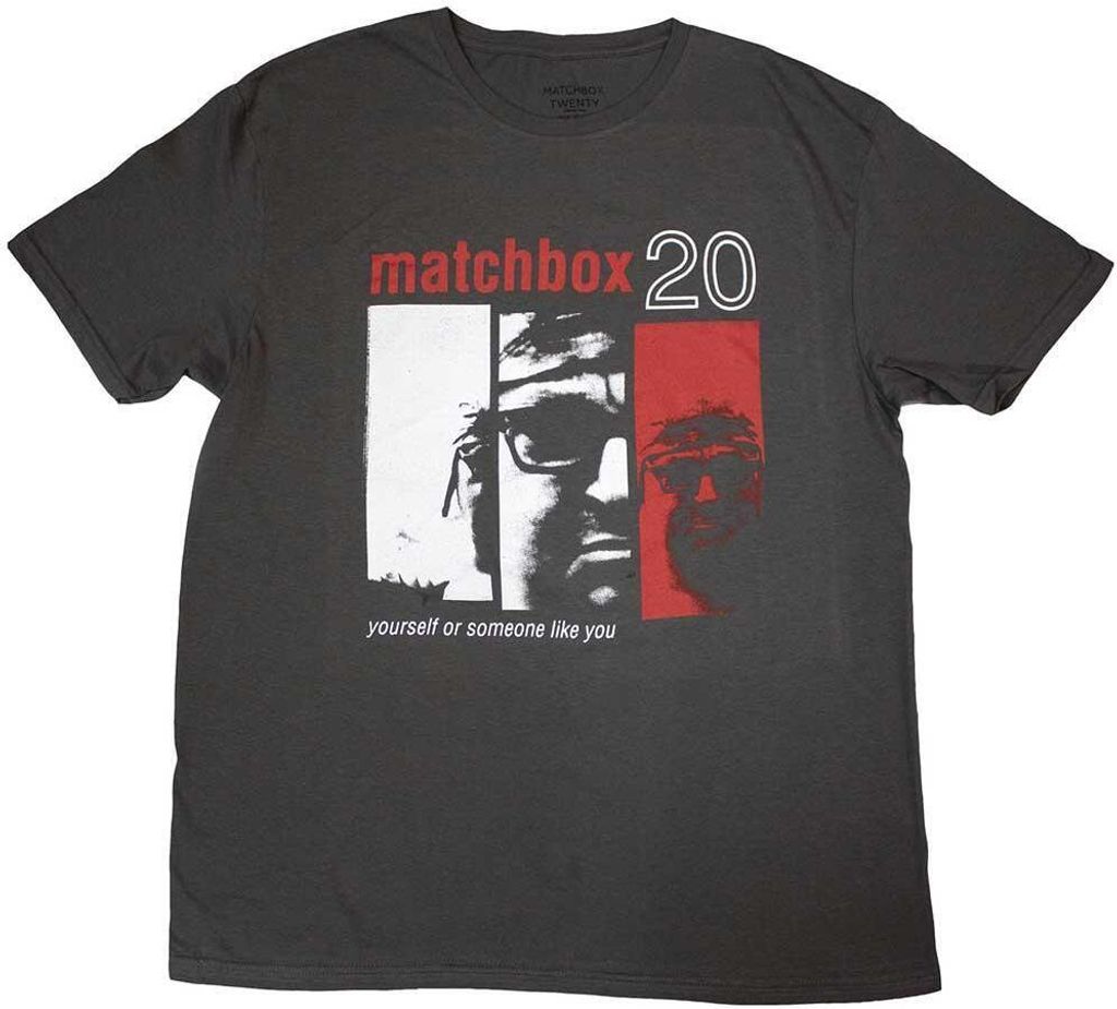 Matchbox Twenty - "Yourself" T-Shirt für Herren/Damen Uni RO10332 (XL) (Anthrazit)