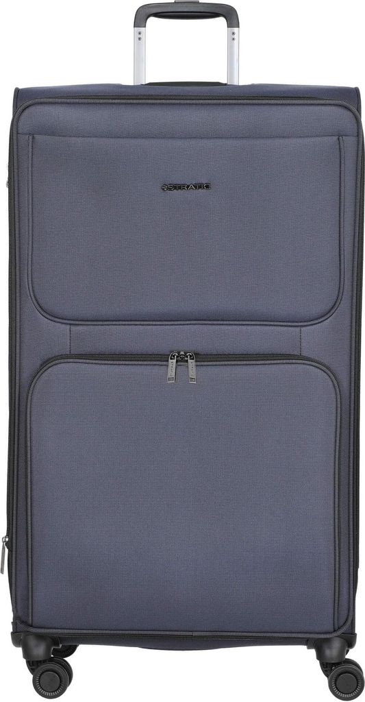 Stratic Bendigo +Light Weichschalen Koffer L 84cm Blau Produktbild 