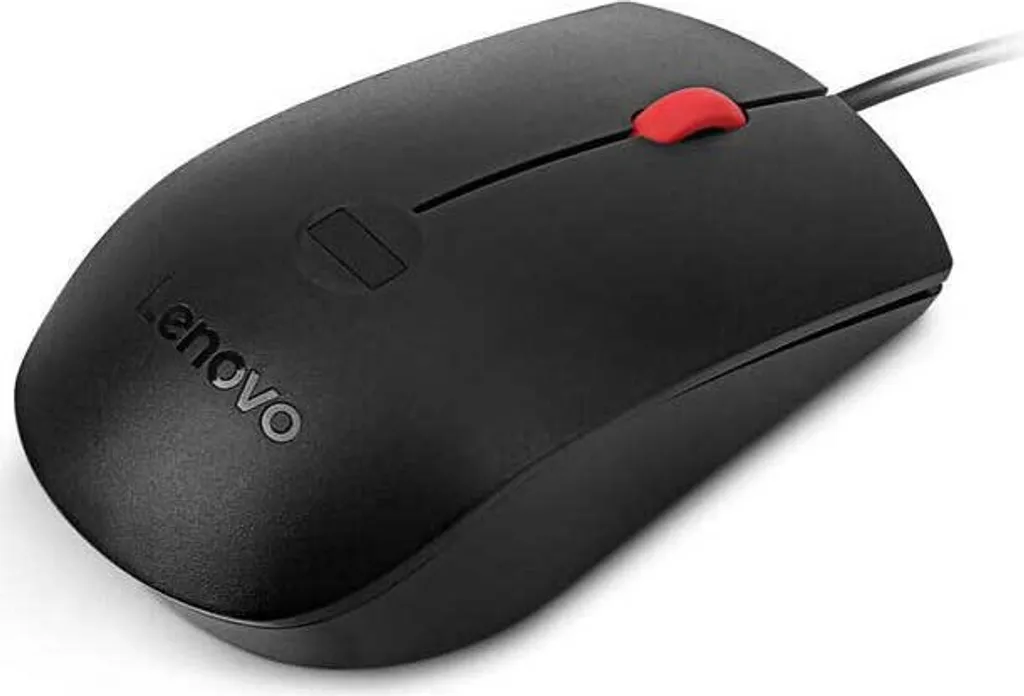 Souris Lenovo Ambidextre USB Type-A avec Capteur Optique Haute Précision