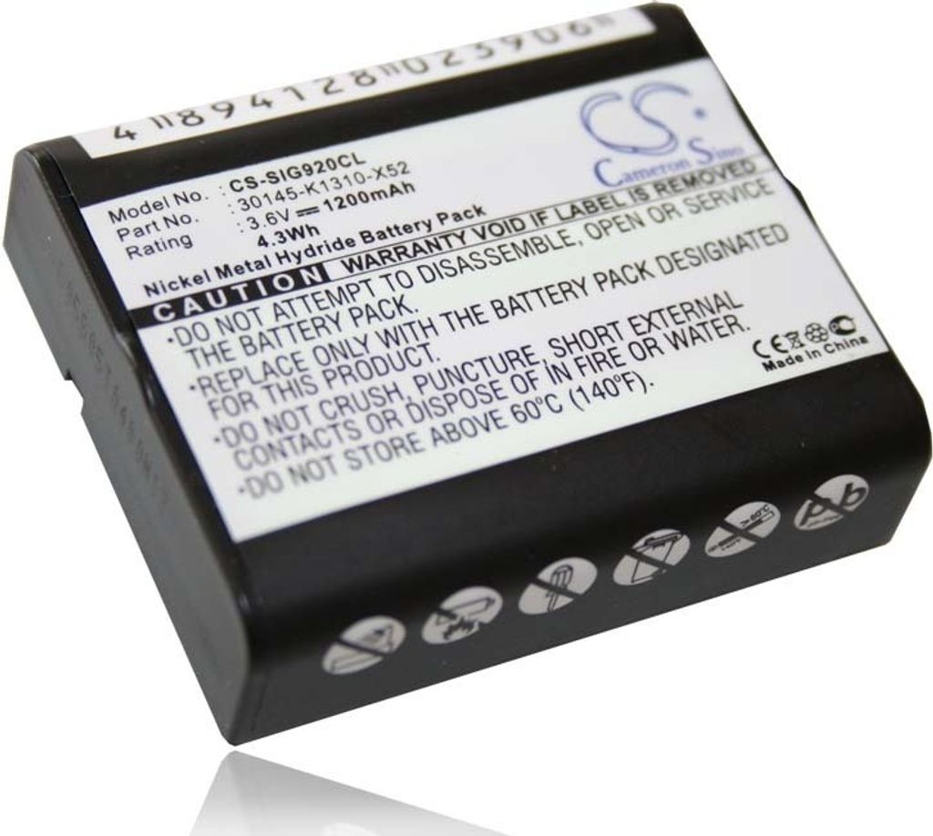vhbw Akku kompatibel mit Siemens Gigaset 951, 905, G59X, 952, 920 schnurlos Festnetz Telefon (1200 mAh, 3,6 V, NiMH)
