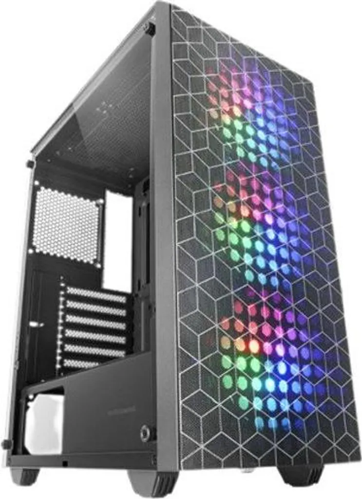 Case Gaming Mars Gaming MCMAG Nero - ATX con Ventole RGB e Mesh