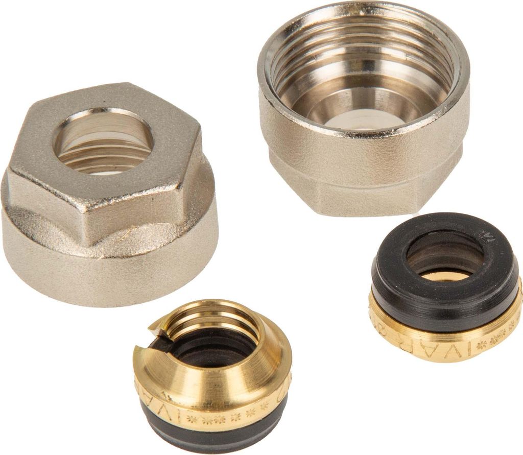 tecuro MS Klemmverschraubung für Ø 15 mm Kupfer- und Produktbild 