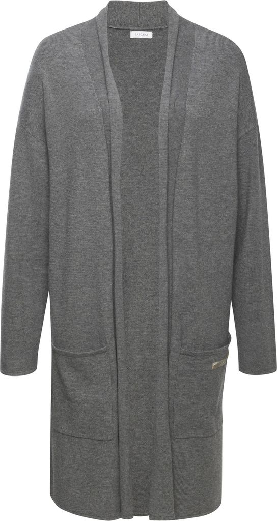 LASCANA Longstrickjacke dunkelgrau Größe 32/34