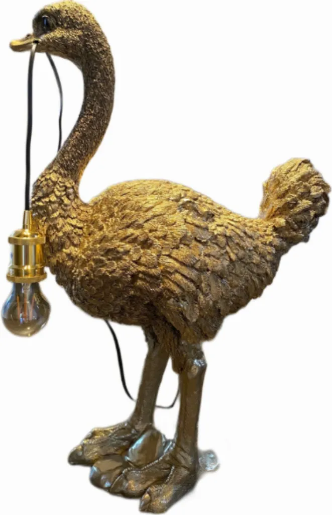 Bouquet avec lampe 70cm figurine décorative en polyrésine pour intérieur