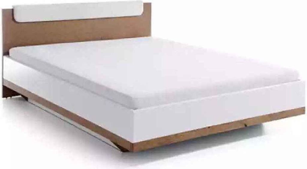 Schlafzimmer Luxus Bett Weiß Holz Neu Design JVmoebel