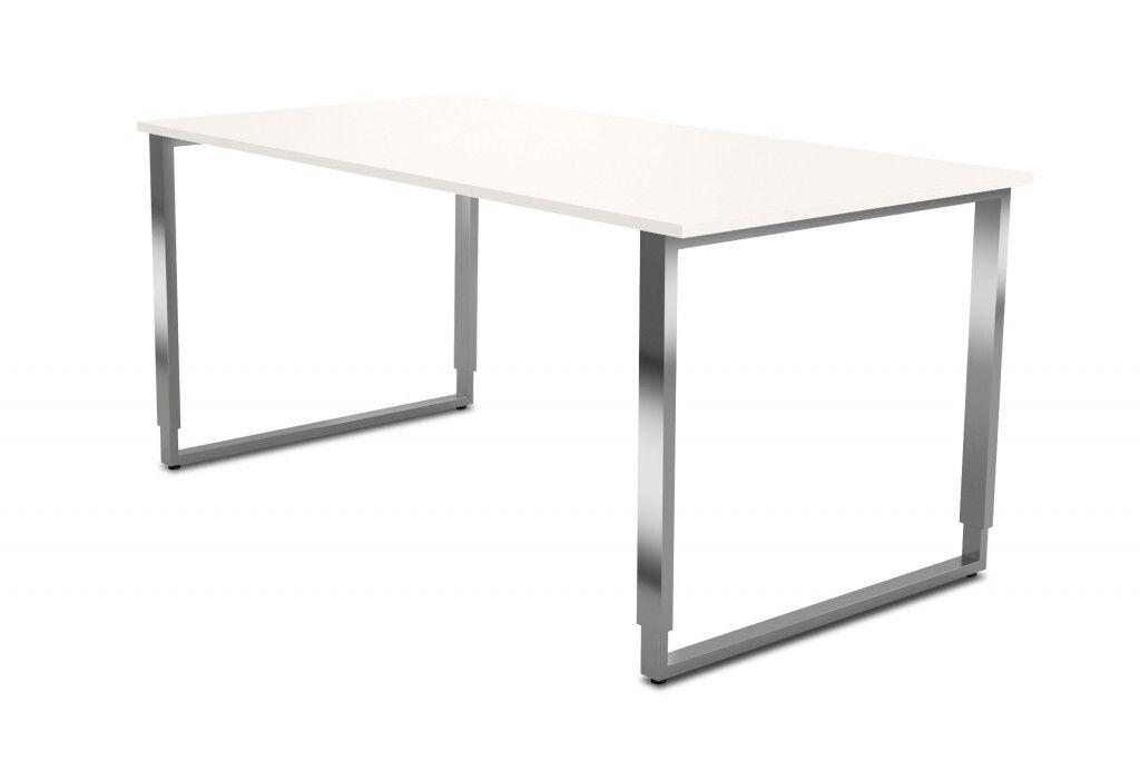 Kerkmann Schreibtisch 4513 AVETO höhenverstellbar 160 x 80 x 68-82 cm Weiß