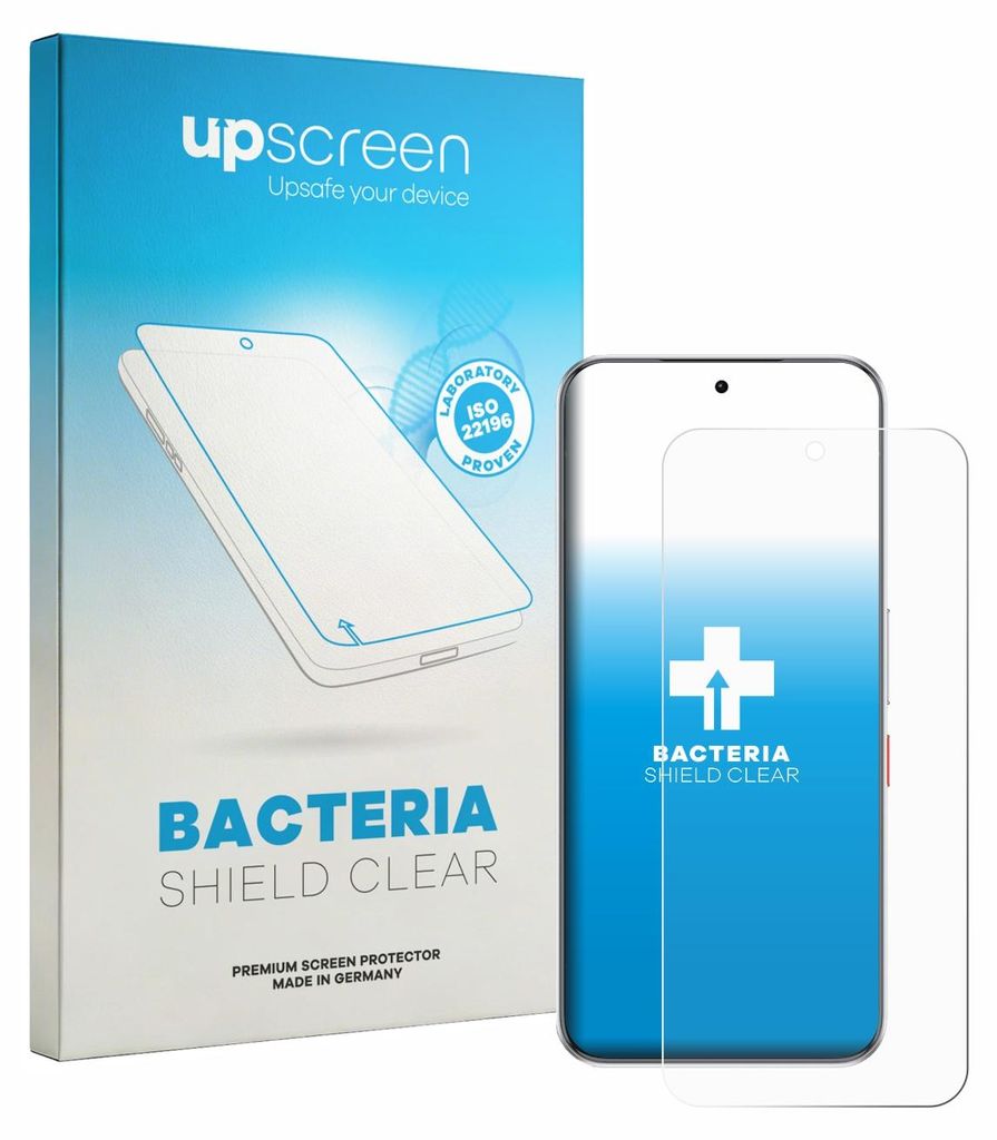upscreen Schutzfolie für ZTE Nubia Neo 5 GT Displayschutz Displayschutzfolie Folie Klar antibakteriell