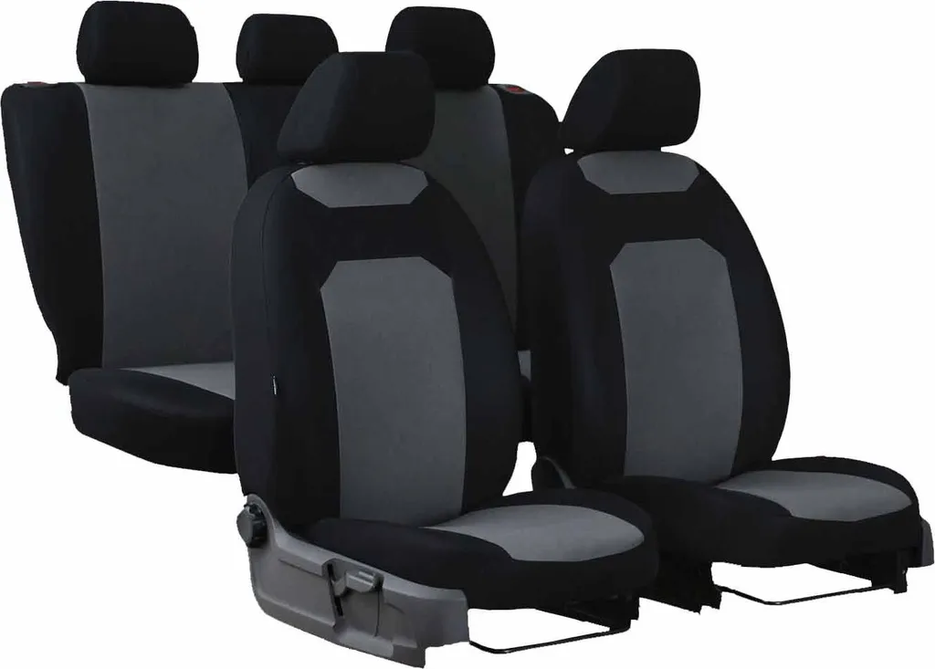Coprisedili auto Coprisedili universali per Fiat Tipo II Set grigio - 11