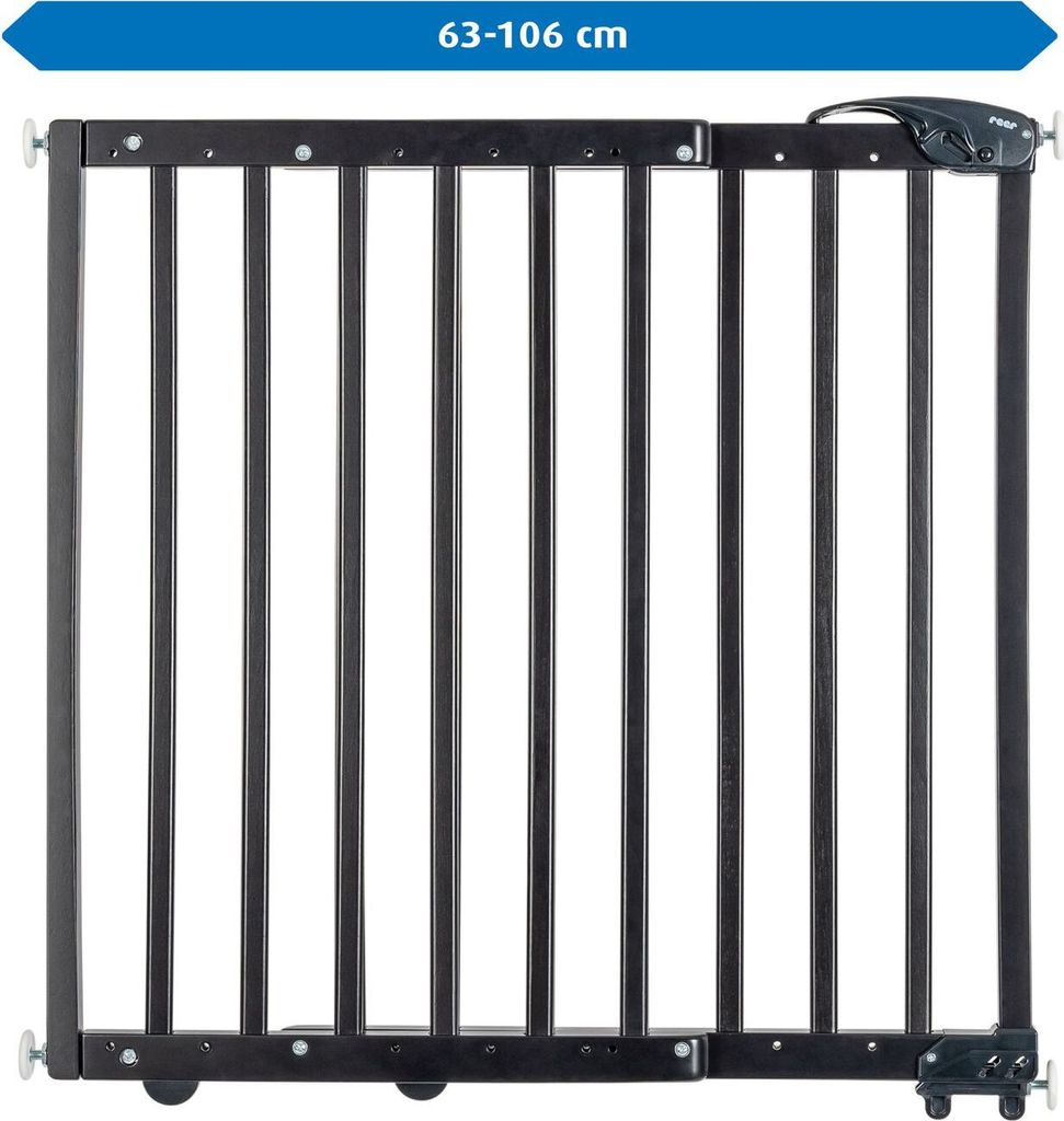 reer Klemm- und Schraubgitter, Baukasten, schwarz 46131