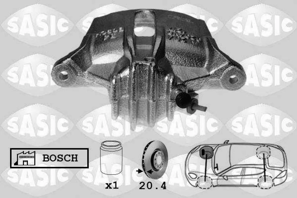 Étrier de frein fonte SASIC 6500019 OE 441052 haute performance