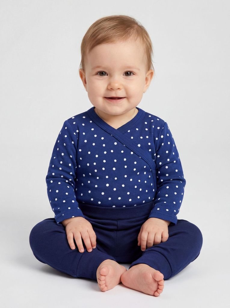 TupTam Baby Mädchen Langarm Wickelshirt Baumwolle 5er Set, Farbe: Grün_Weiß_Pink_Blume, Größe: 56