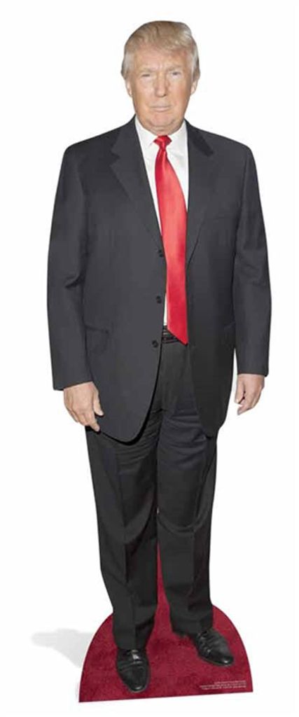 Donald Trump - Red Carpet Pappaufsteller Pappfigur Standy - Produktbild 