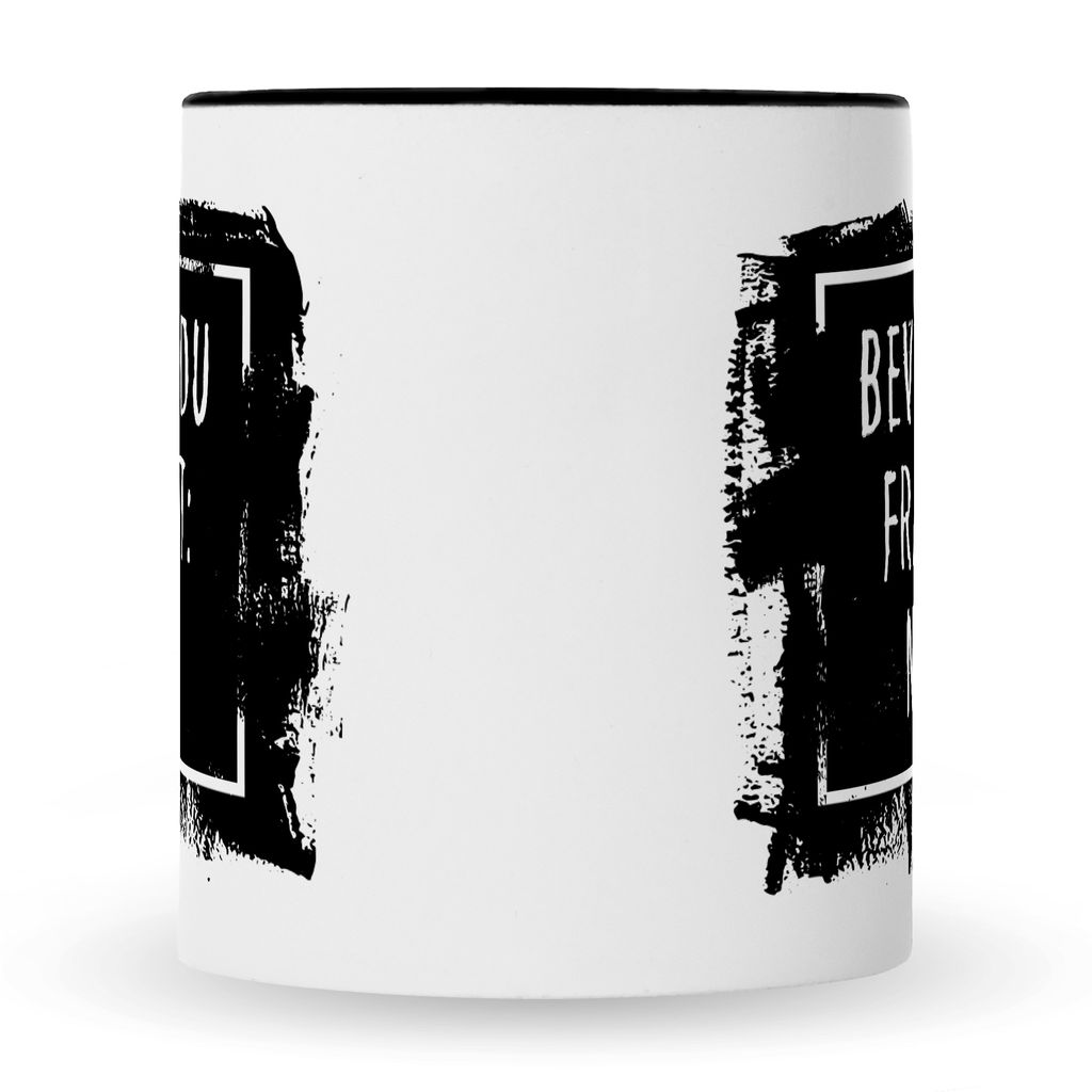 Tasse „Bevor Du Fragst Nein“ | 300 Ml, Keramik, Witziges Spruchgeschenk