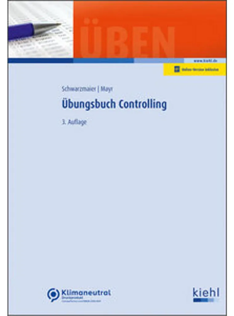 Problèmes de Controlling ? Solutions et Exercices dans cet Übungsbuch