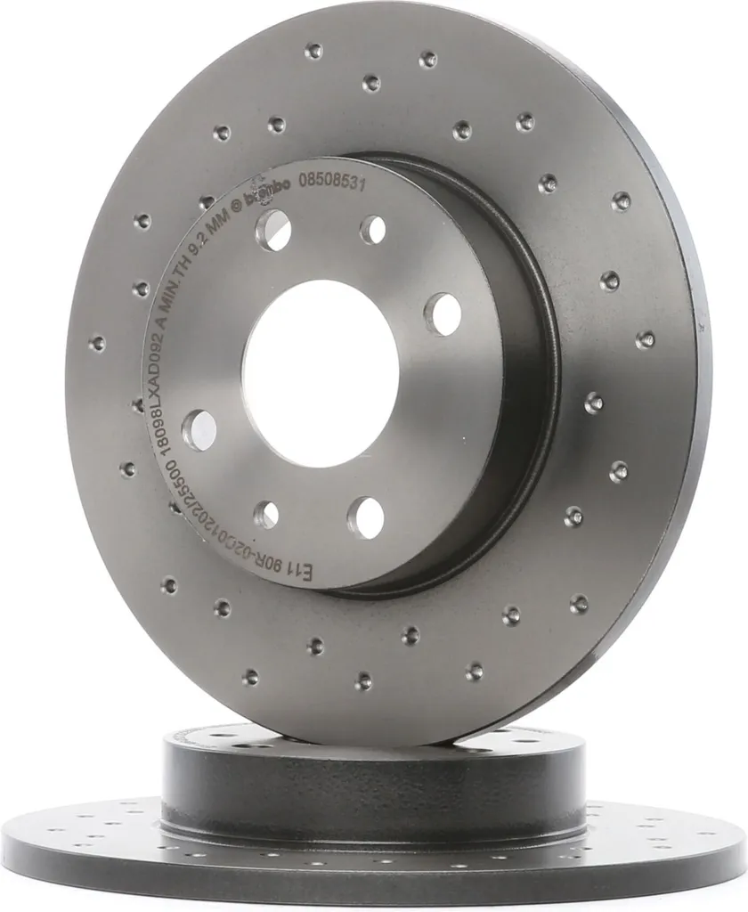 Disque de Frein Arrière Plein pour Fiat 500 312 Haute Performance OE