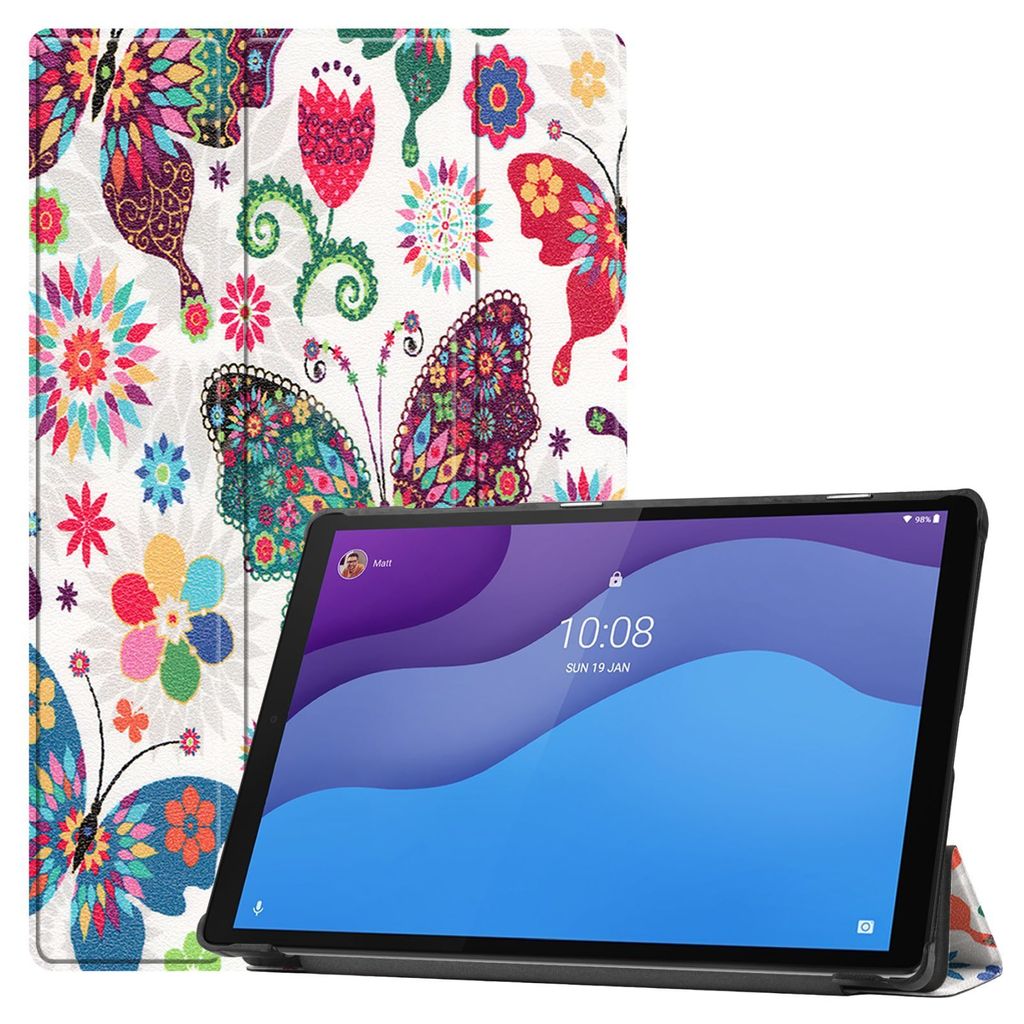 Cover für Lenovo Tab M10 2nd 2020 TB-X306F TB-X306X 10.1 Zoll Tablethülle Schlank mit Standfunktion und Auto Sleep/Wake Funktion