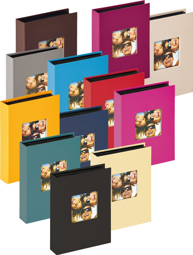 Mini-Einsteckalbum Fun sortiert,60 Fotos 10X15cm Produktbild 