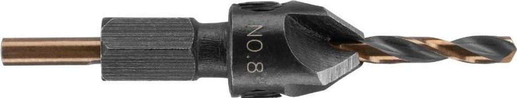 DEWALT Vorbohrer mit Senker Nr. 8 Flip+Drive