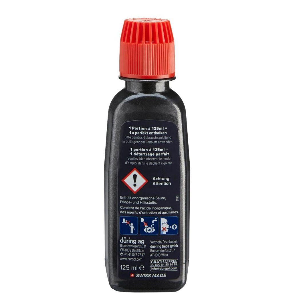 DURGOL Entkalker für Espressomaschinen 2 x 125 ml 2er Pack Produktbild 21
