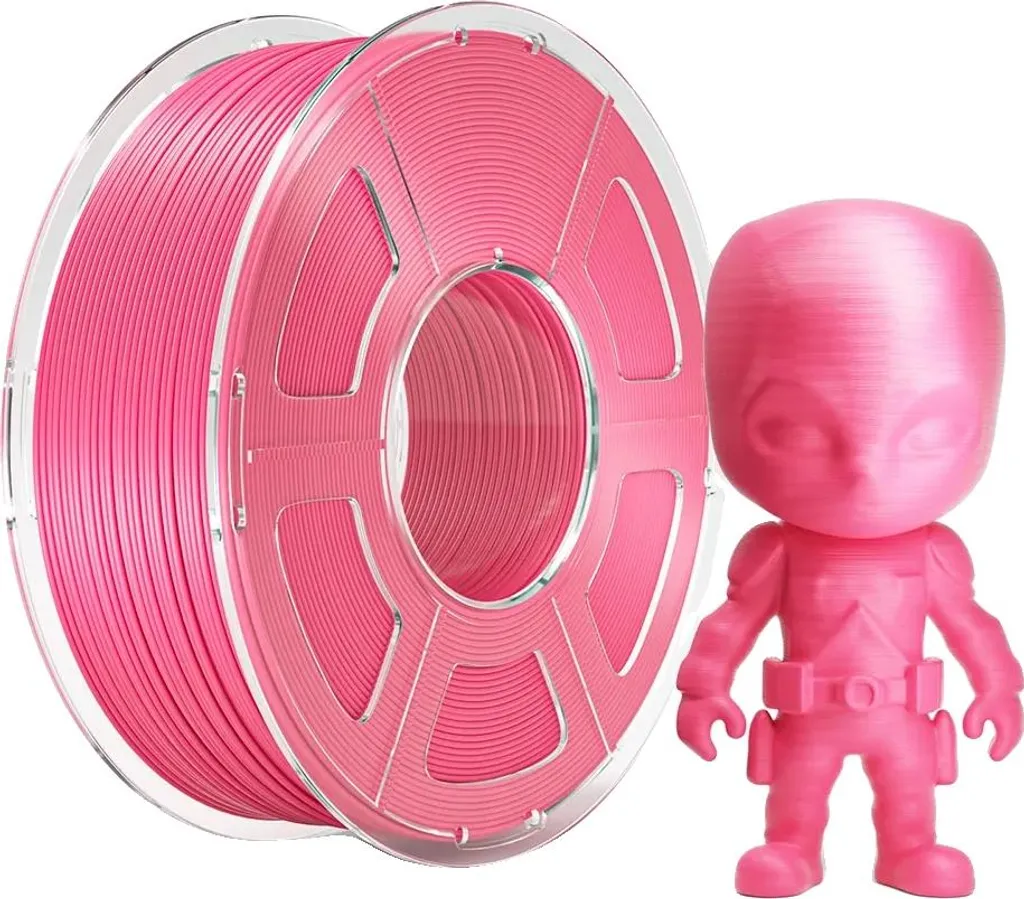 filamento per stampa 3D, alta velocità, ampia compatibilità, rosa