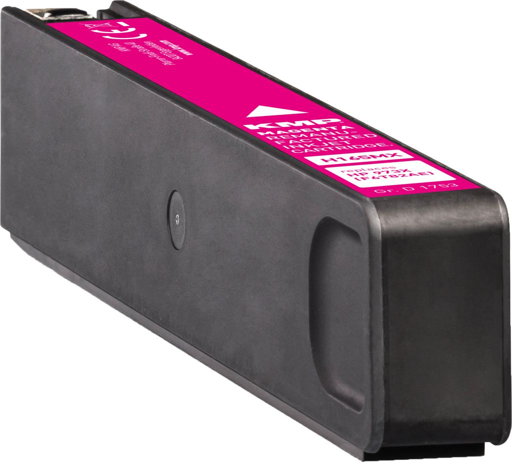 KMP Tintenpatrone passend für HP 973X Magenta F6T82AE mit neuem KMP Hybrid-Chip