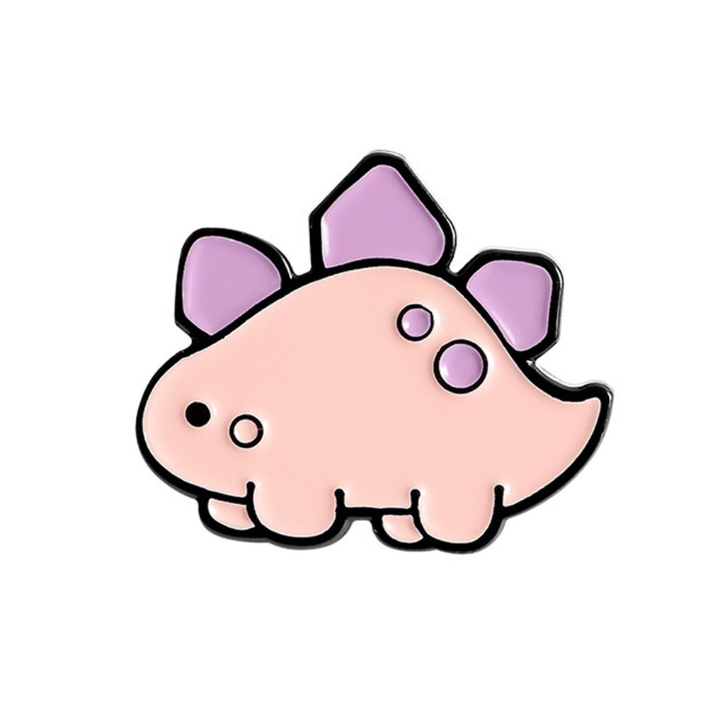 Brosche Pin Bunte Dinosaurier Dekoration Männer Frauen Cartoon Tier Brosche Kleidung Dekor-G