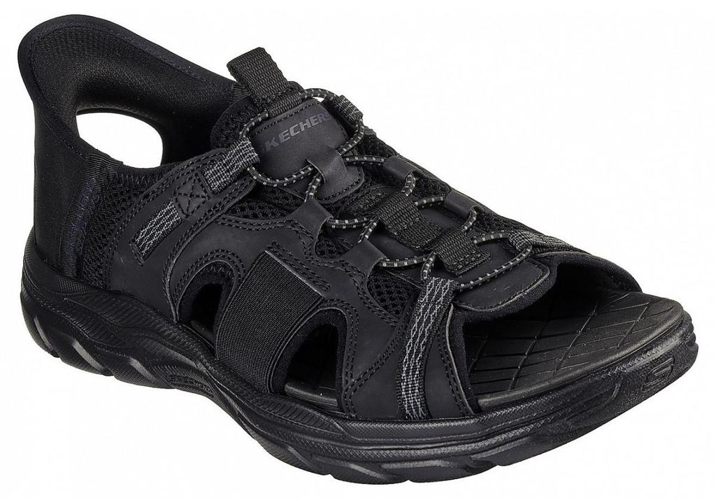 Skechers Slip In Sandale Schwarz Produktbild 