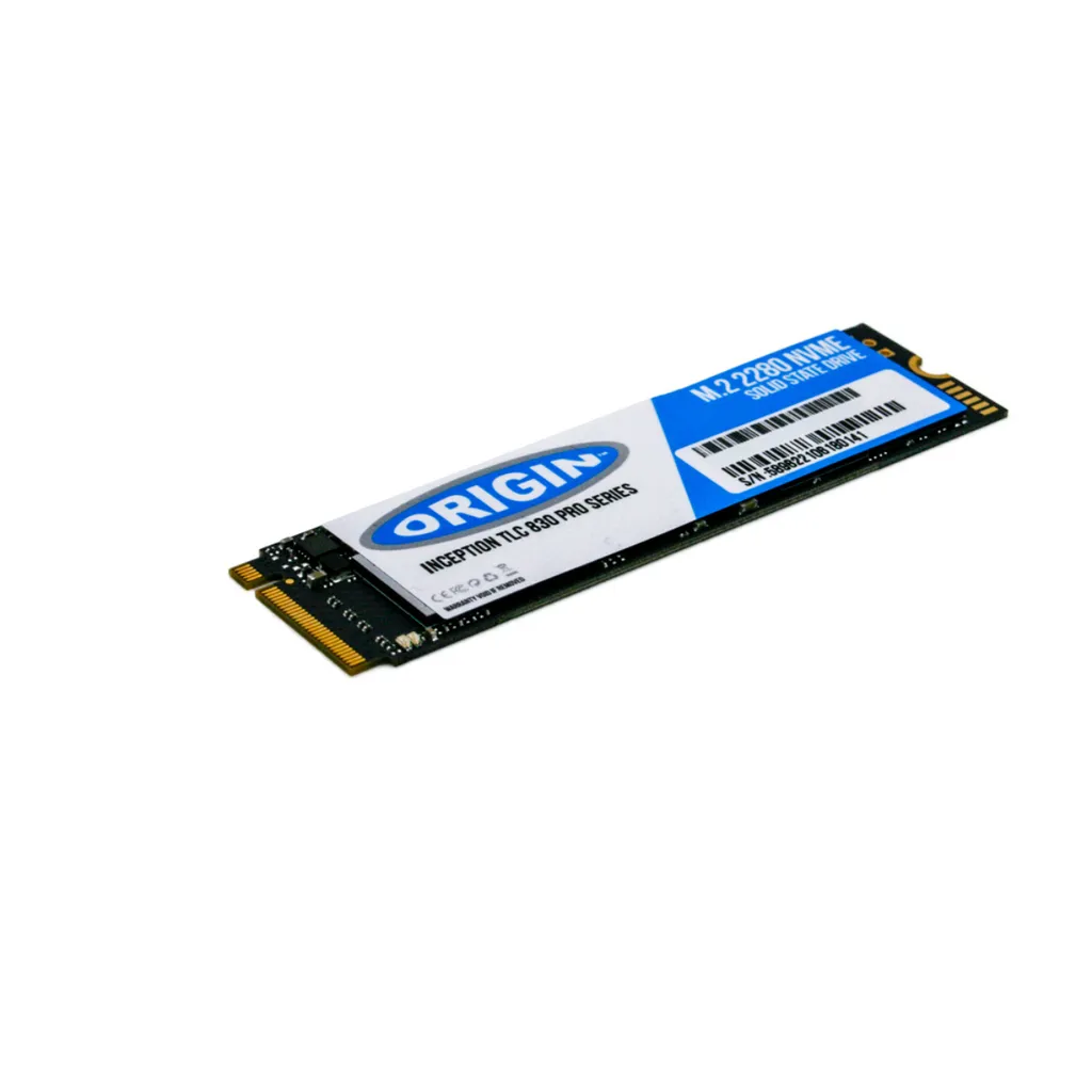 Disque SSD Interne M.2 NVMe 1000GB Origin Storage 2100 MB/s pour PC