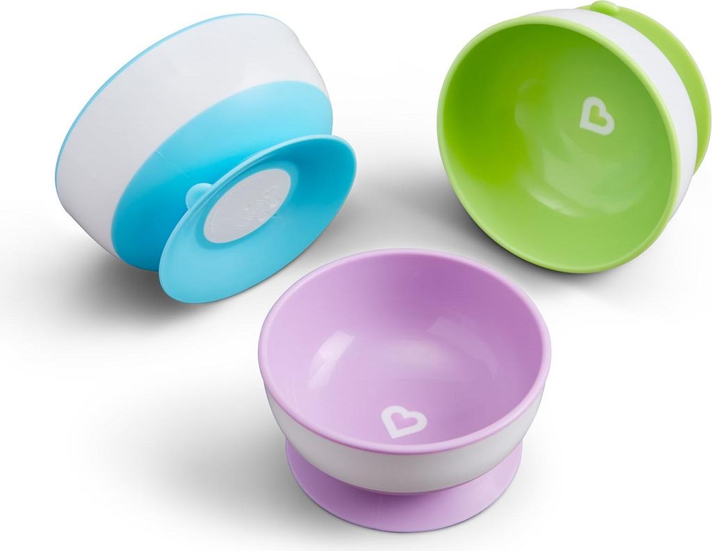 Munchkin Schalen mit Saugfuß 3 Stk. Produktbild 