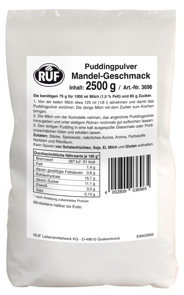 RUF Pudding Amande Image du produit 