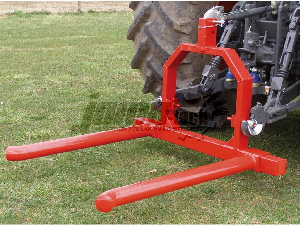 Ballentransportgabel mit Dreipunktaufnahme Kat.1 und 2 Traktor Heu Stroh