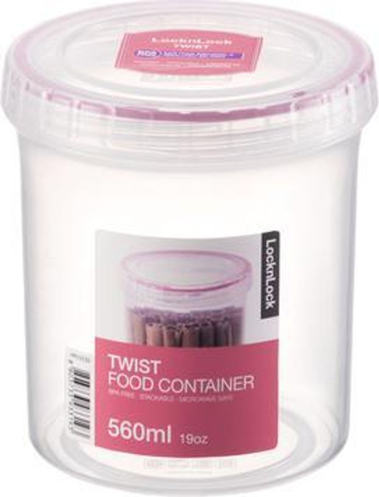 Lock & Lock LLS122, Behälter, Rund, 0,56 l, Transparent, Produktbild 