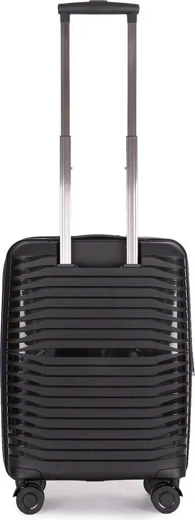 Valise Stratic Bright+ Trolley Expensible Jaune Gold 56cm Rigide - 9