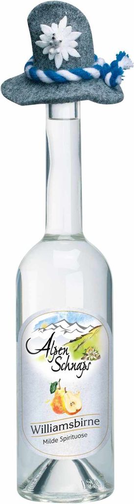 Alpenschnaps Steinbeisser Williamsbirne Likör | 35 % vol | Produktbild 