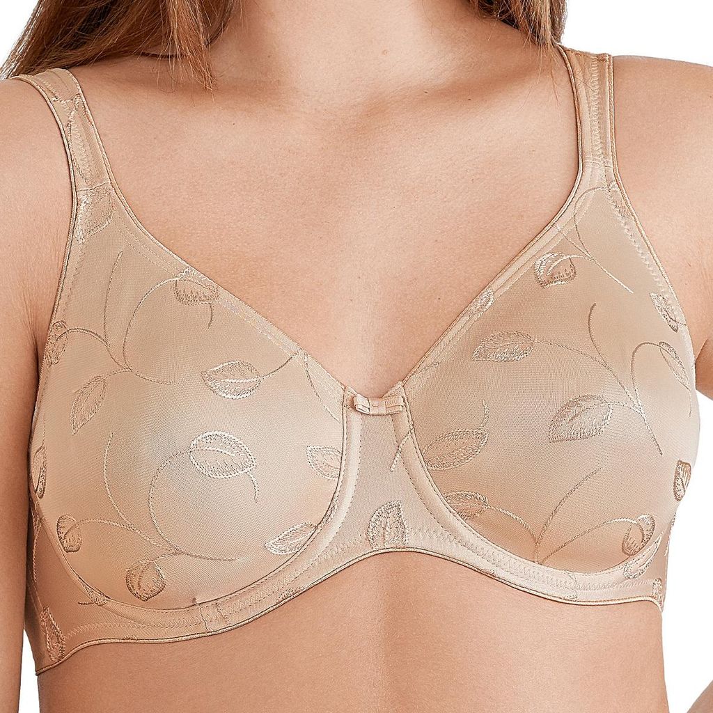 Felina Emotions Bügel-BH Angenehmes Tragegefühl durch nahtlose Cupverarbeitung, Entlastung der Schultern durch breite Träger, Mit einem edlen Ab...